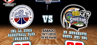 CRONICA J 8ª | 1a Nacional 2016/17 | IML La Zubia Basketball Club (Granada) vs CB Benahavís Costa del Sol
